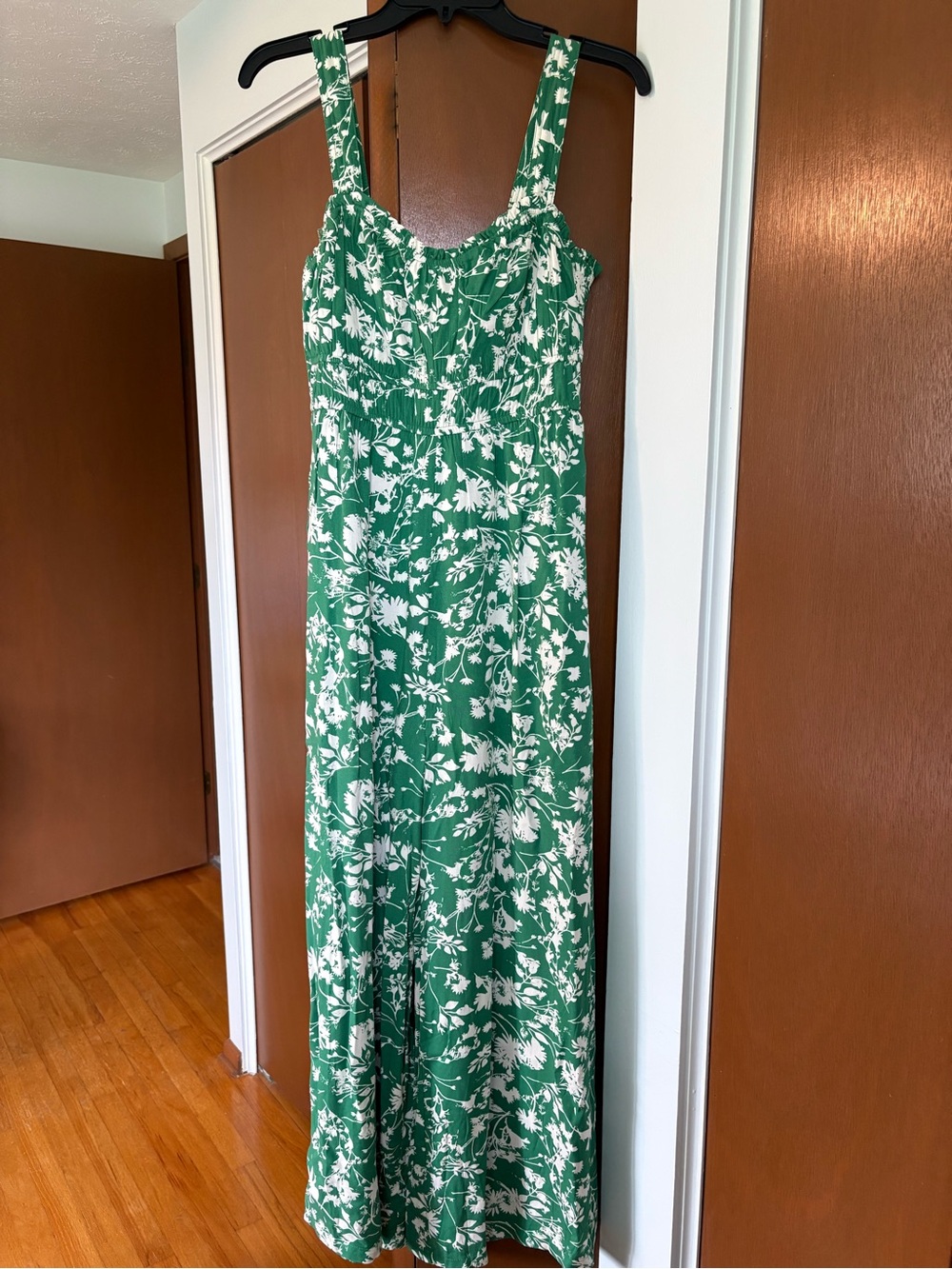 These Three Boutique Green Floral Jumpsuit  - Sleeveless
